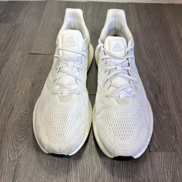 Adidas PUREBOOST 21 Men\'s Running Shoes White Dash Gey Size 14 US main image 5